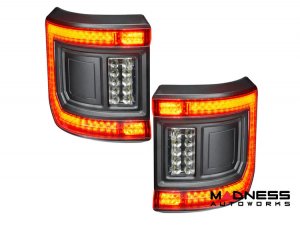 Jeep Gladiator JT Tail Lights - Flush Mount - LED - Red Lens